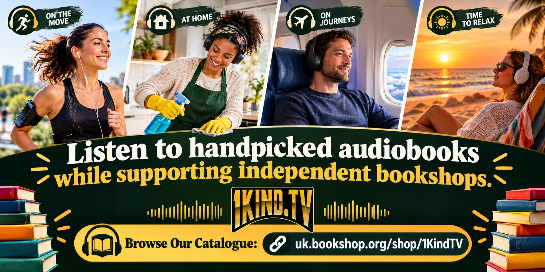 Bookshop.Org 1Kind.TV Audiobook Shop