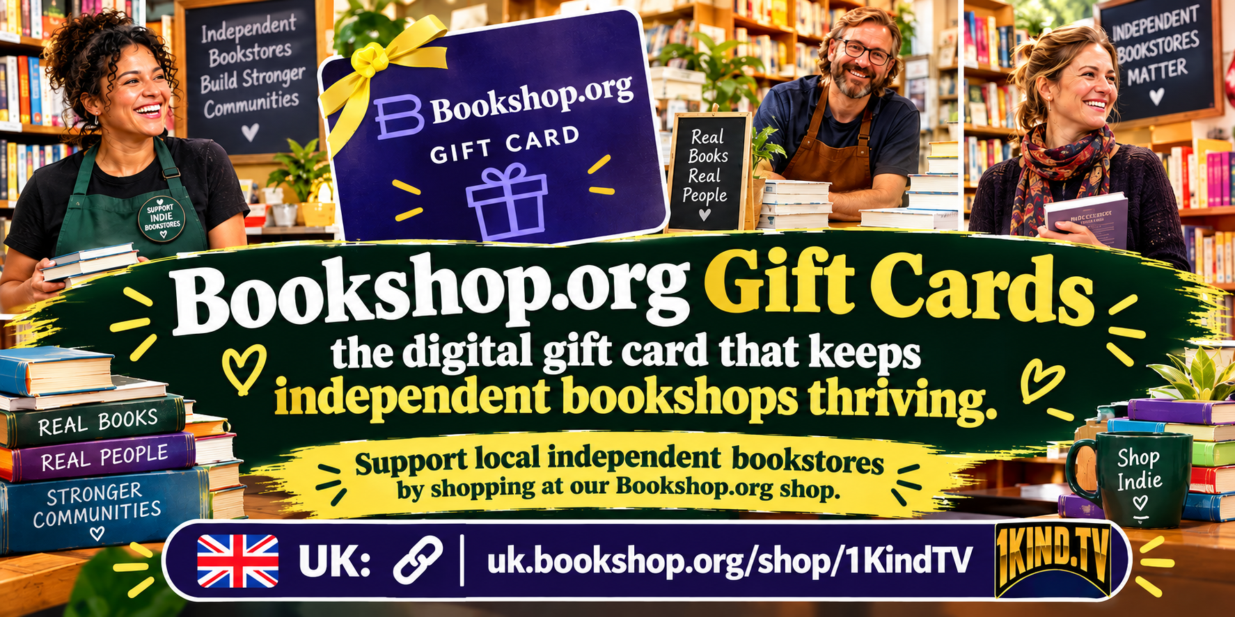Bookshop.Org UK Gift Cards
