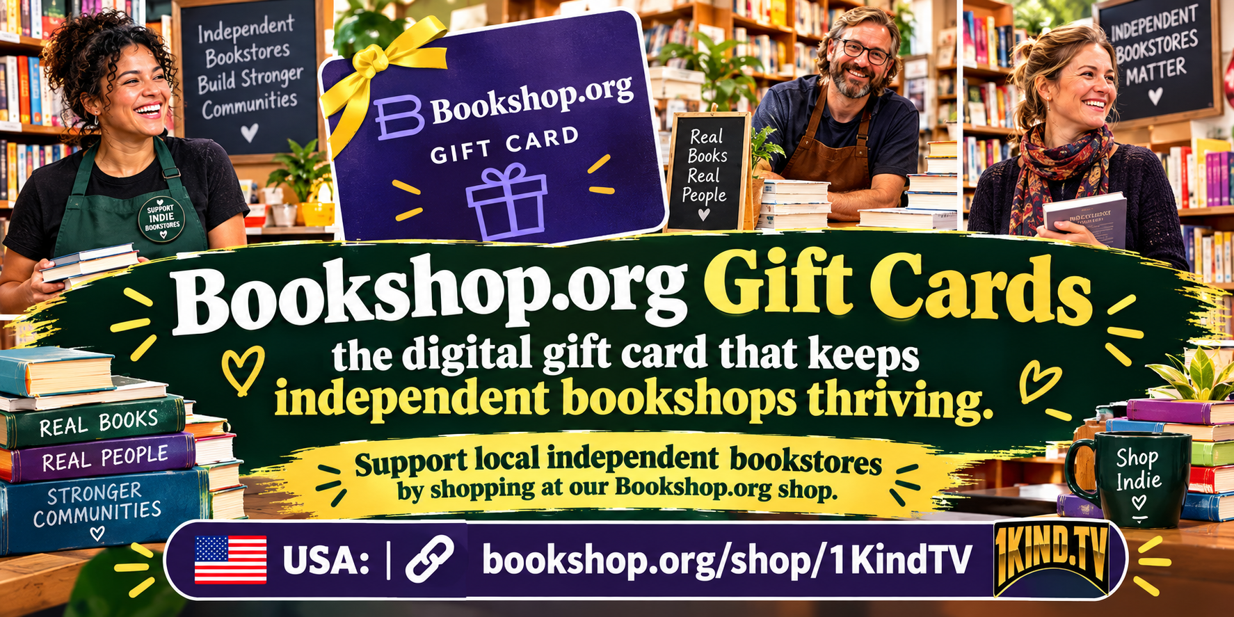 Bookshop.Org US Gift Cards