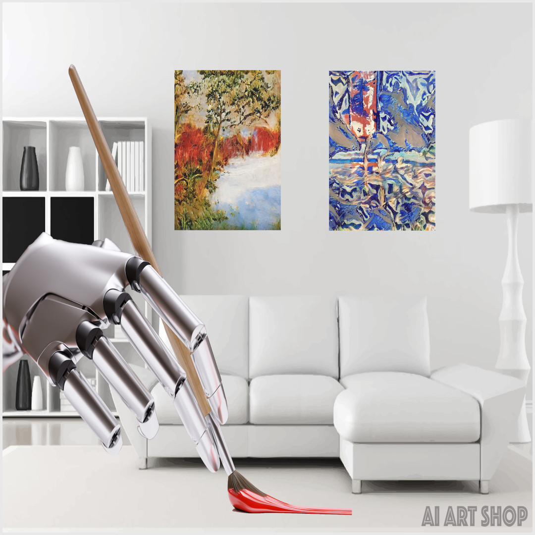 AI Art Shop Collection from 1KindTV
