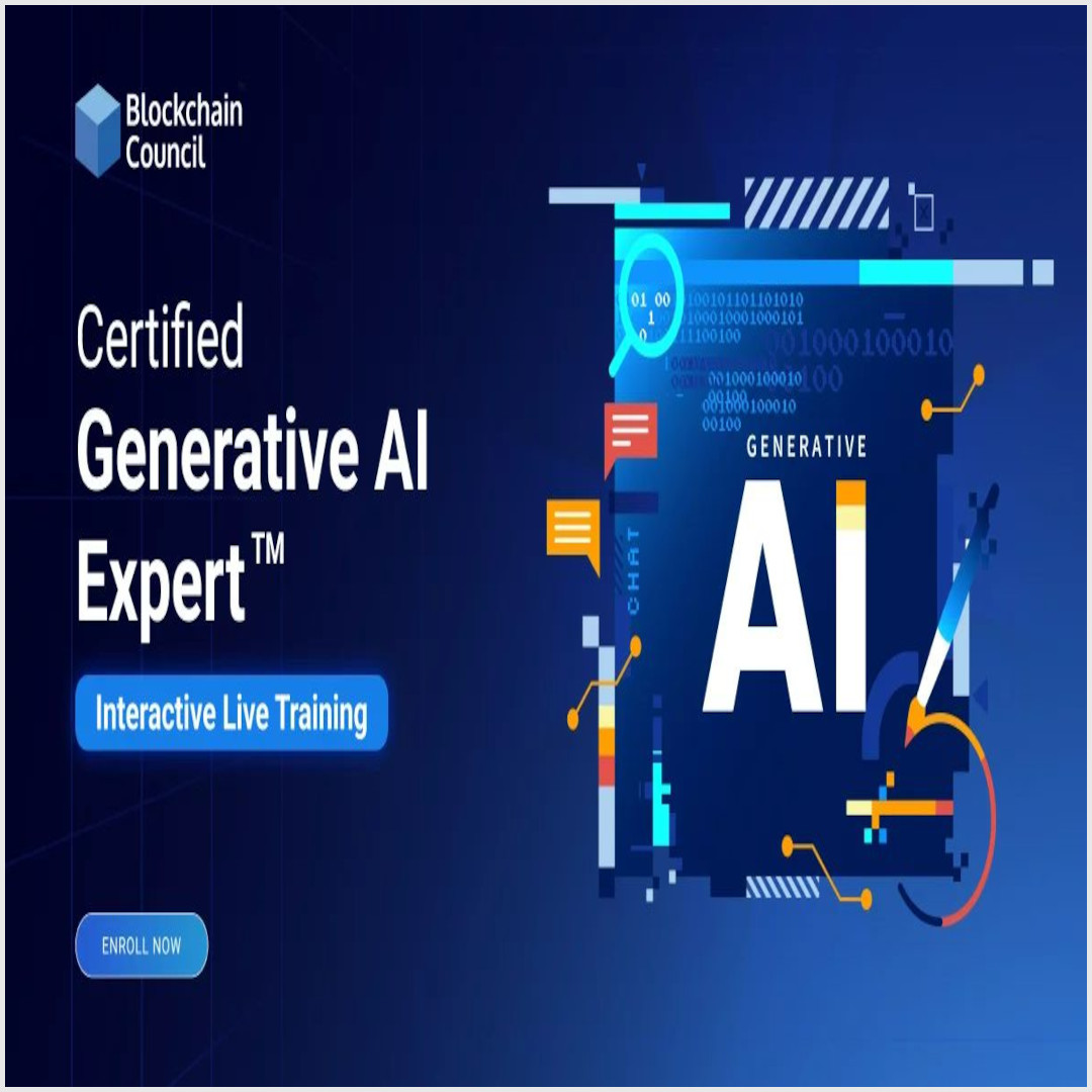 Blockchain Council Certified Generative AI Expert™ Interactive Live Training
