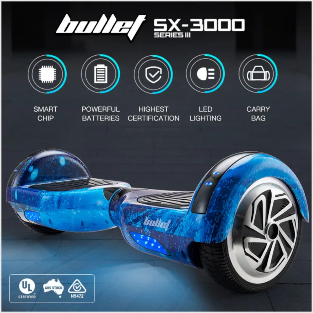 Bullet SX-3000 Series III Electric Hoverboard Scooter