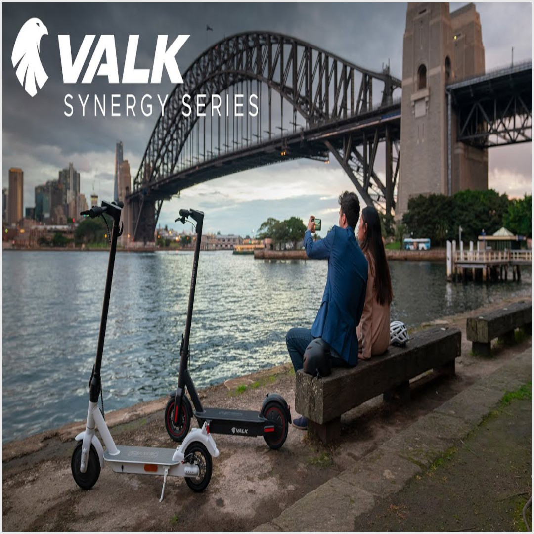 Synergy 5 Mkii 400W Electric Scooter With Suspension For Adults White