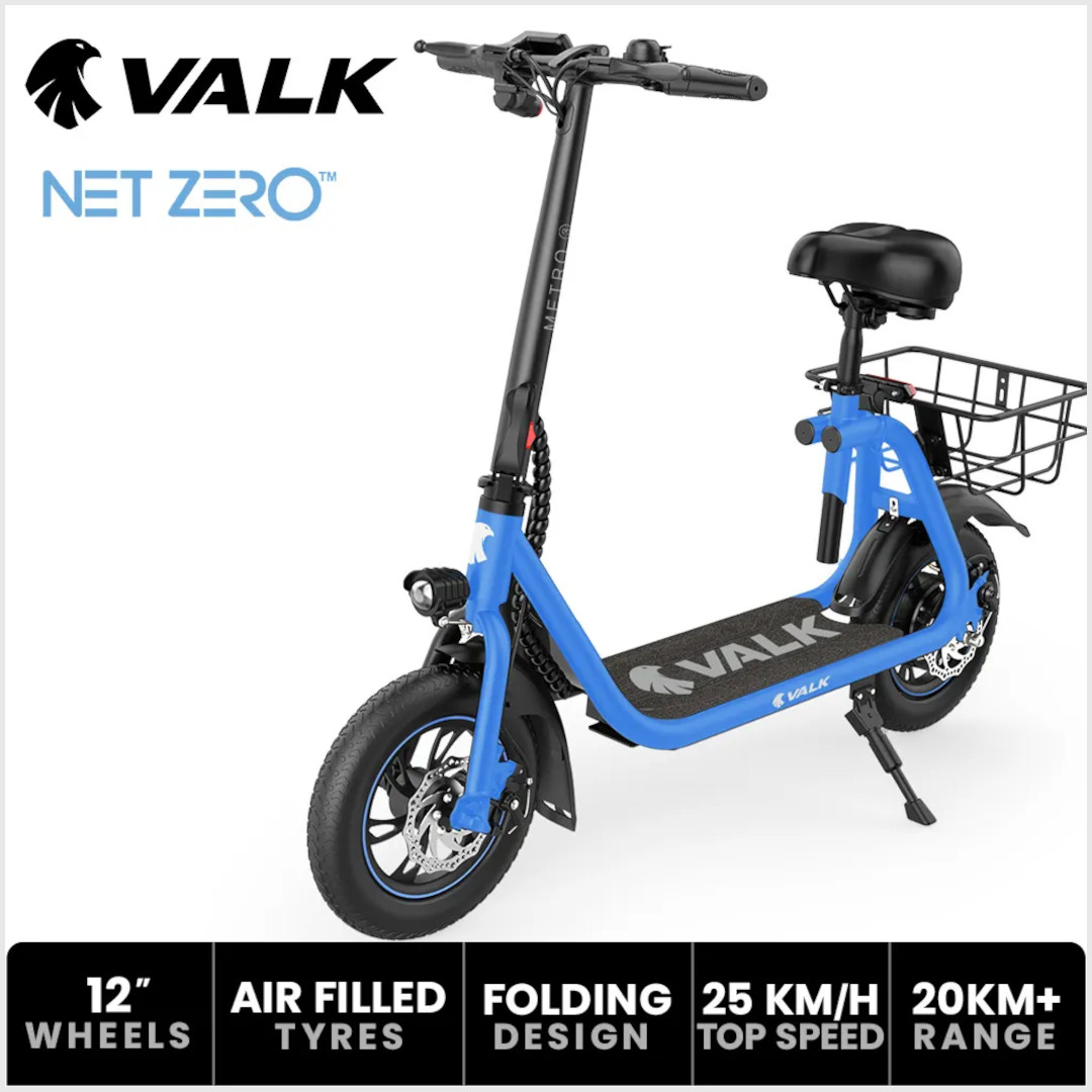 Electric Scooter Seat Disc Brakes 12 Tyres For Adults Teens Commuter