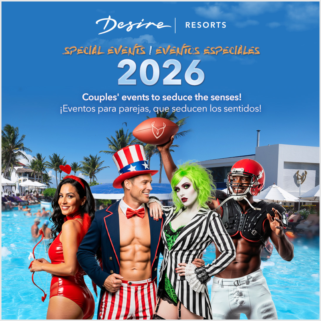 Desire Riviera Maya Resort, Cancun, Mexico